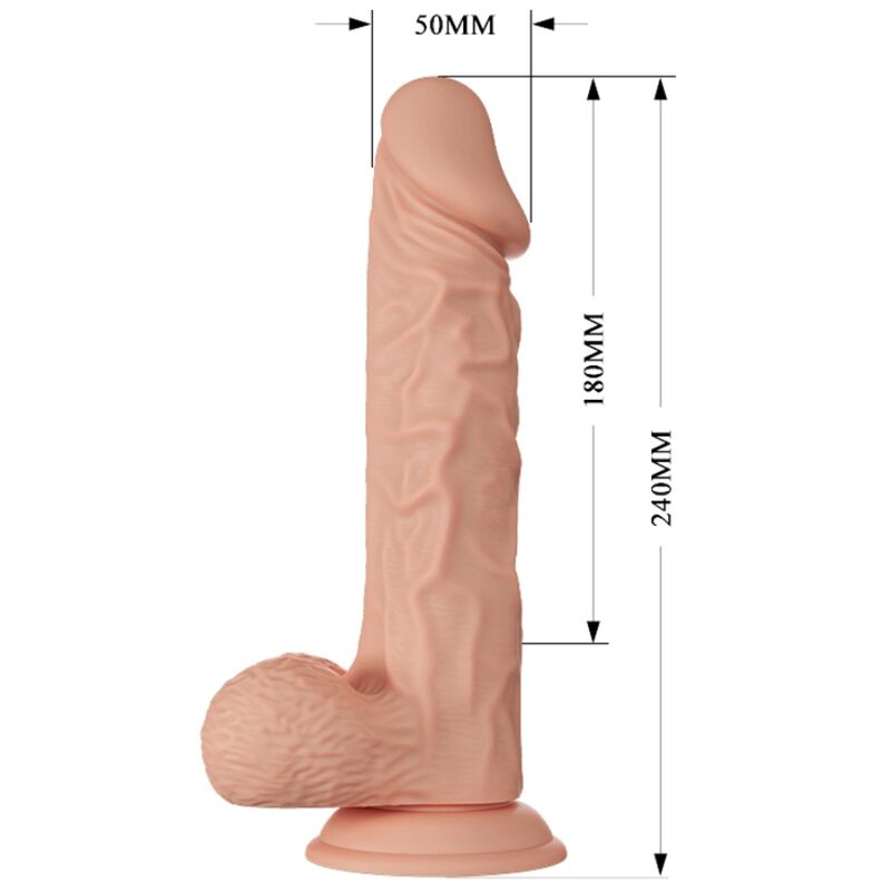 Vibrador Realístico Pilhas Baile Beautiful Buraq