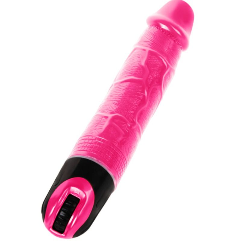 Vibrador Realístico Pilhas Baile Juka Rosa