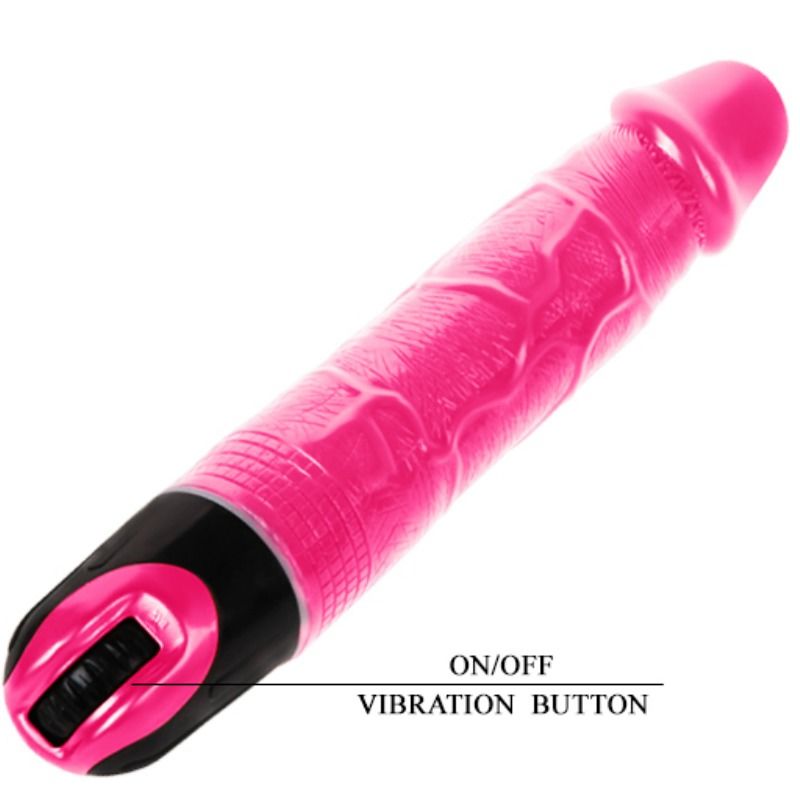 Vibrador Realístico Pilhas Baile Juka Rosa