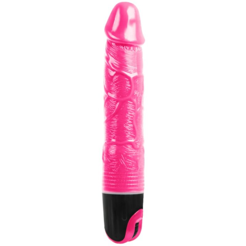 Vibrador Realístico Pilhas Baile Juka Rosa