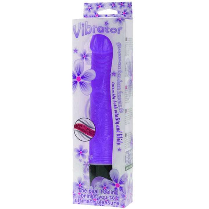 Vibrador Realístico Pilhas Baile Melin Roxo