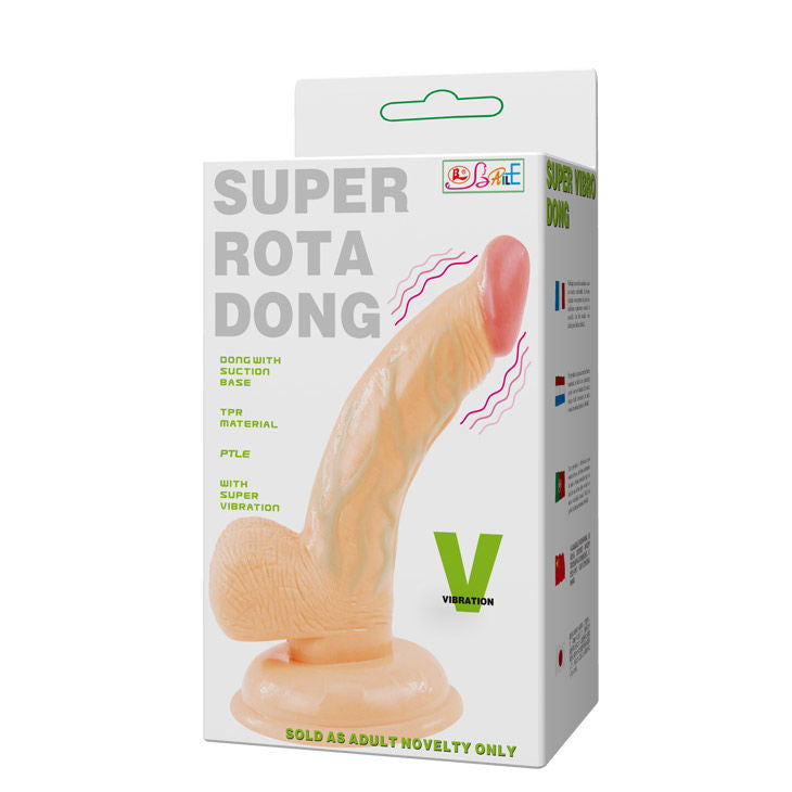 Vibrador Realístico Pilhas Baile SuperRota