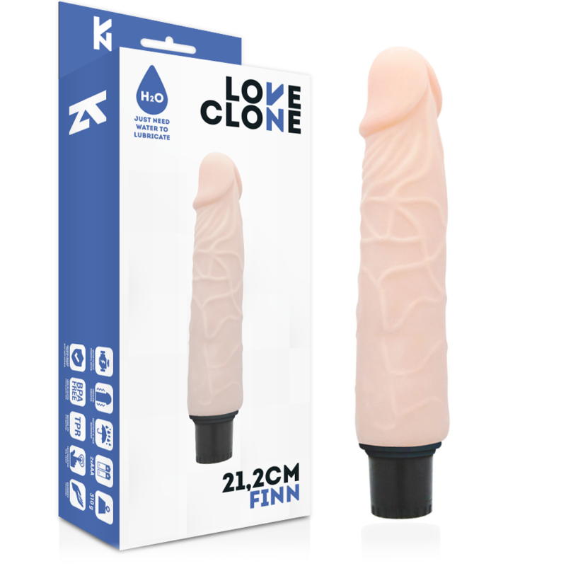 Vibrador Realístico Pilhas LoveClone Finn