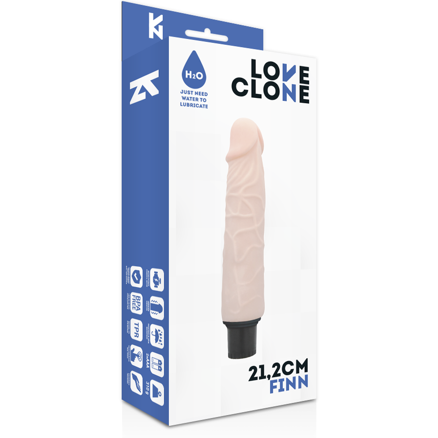 Vibrador Realístico Pilhas LoveClone Finn