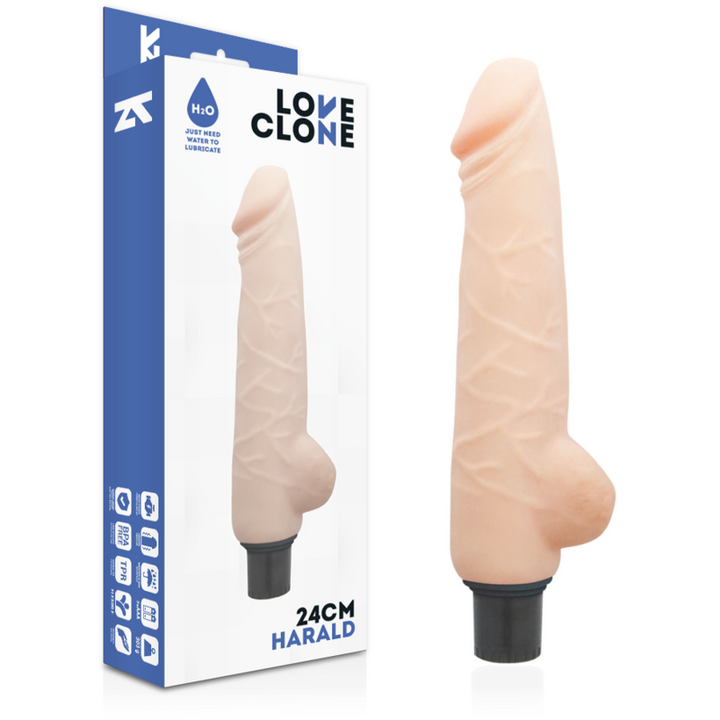 Vibrador Realístico Pilhas LoveClone Harald