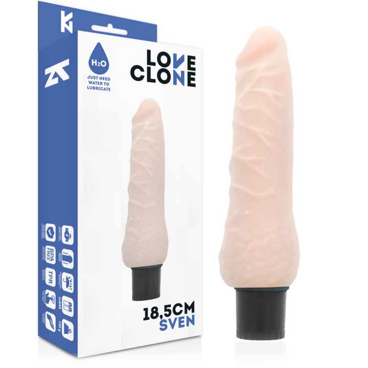 Vibrador Realístico Pilhas LoveClone Sven