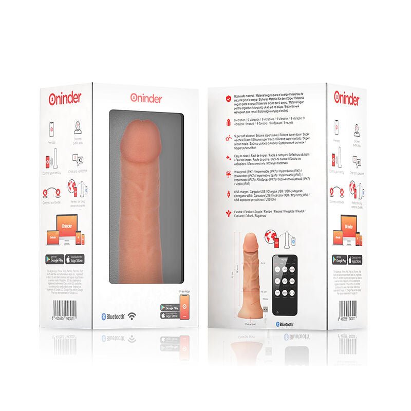 Vibrador Realístico Usb Oninder Bogotá L Controlo Remoto App