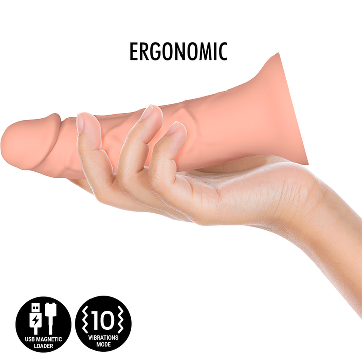 Vibrador Realístico Usb Silicone Alcochoado Mythology Asher M Controlo Remoto Watchme