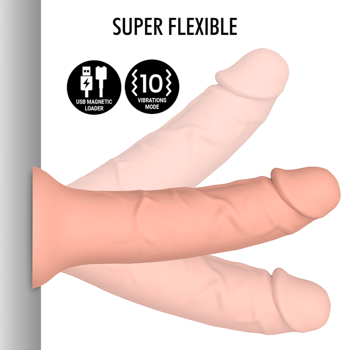 Vibrador Realístico Usb Silicone Alcochoado Mythology Asher M Controlo Remoto Watchme
