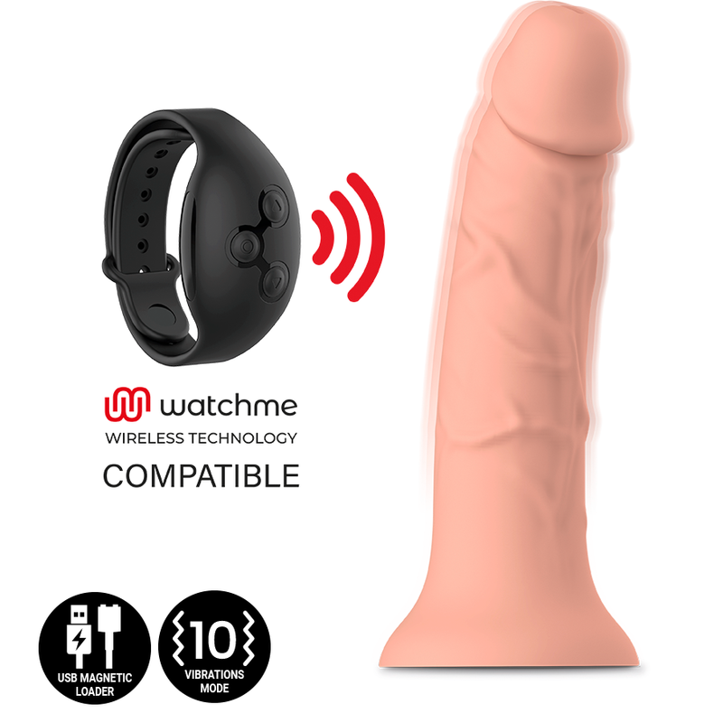 Vibrador Realístico Usb Silicone Alcochoado Mythology Asher S Controlo Remoto Watchme