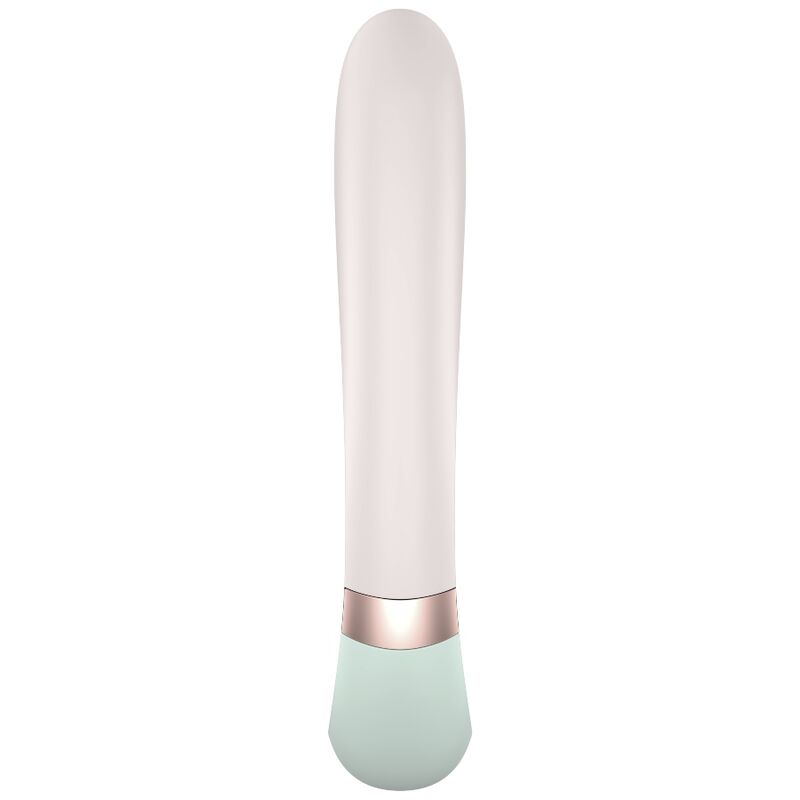 Vibrador Usb Aquecimento Satisfyer Heat Wave Branco Controlo Remoto App