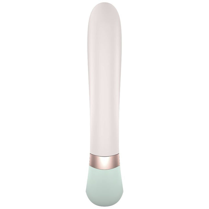 Vibrador Usb Aquecimento Satisfyer Heat Wave Branco Controlo Remoto App