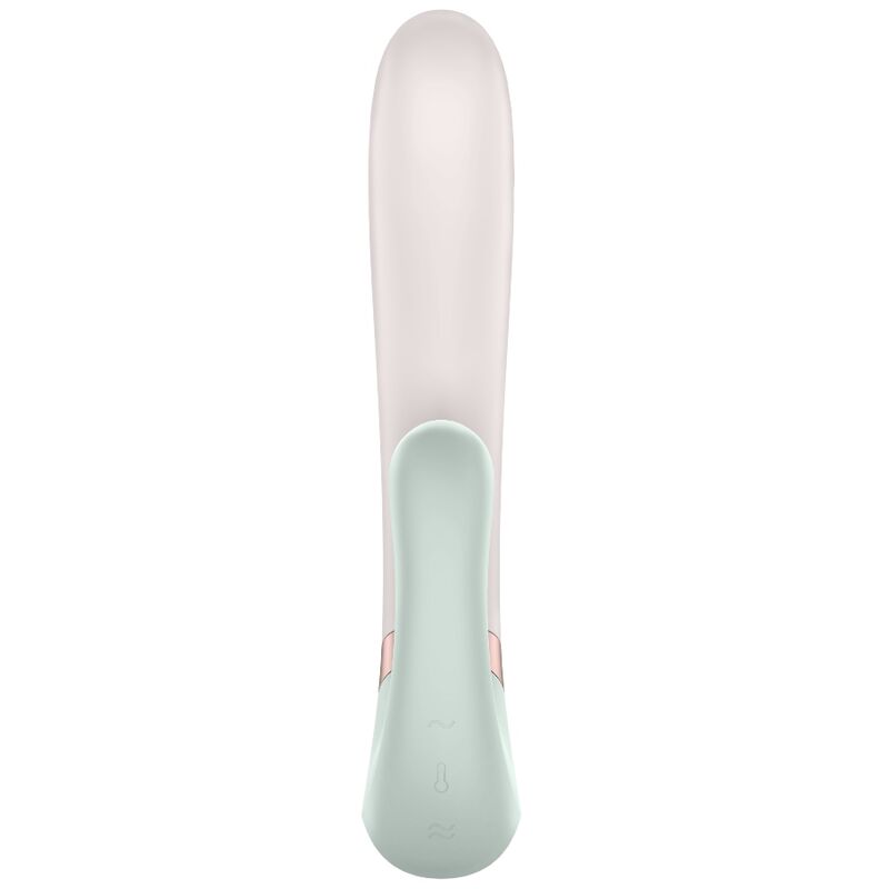 Vibrador Usb Aquecimento Satisfyer Heat Wave Branco Controlo Remoto App