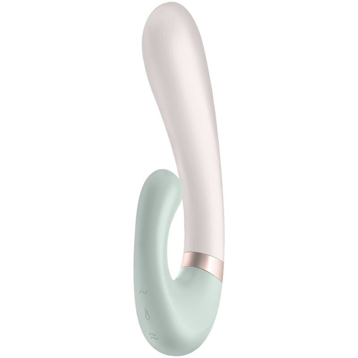 Vibrador Usb Aquecimento Satisfyer Heat Wave Branco Controlo Remoto App