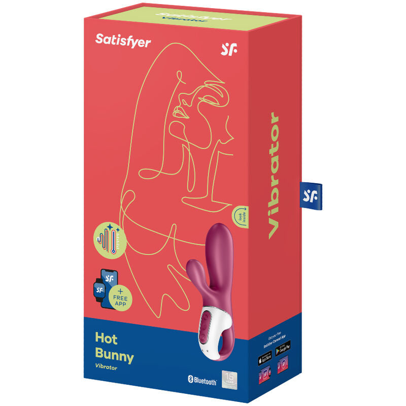 Vibrador Usb Aquecimento Satisfyer Hot Bunny