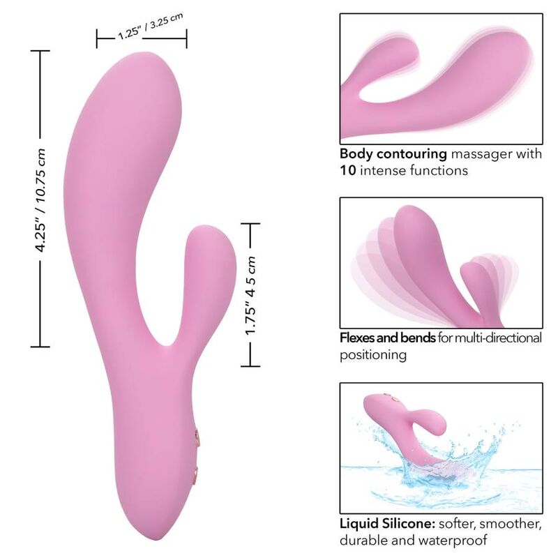 Vibrador Usb Articulável Calex Contour Zoie