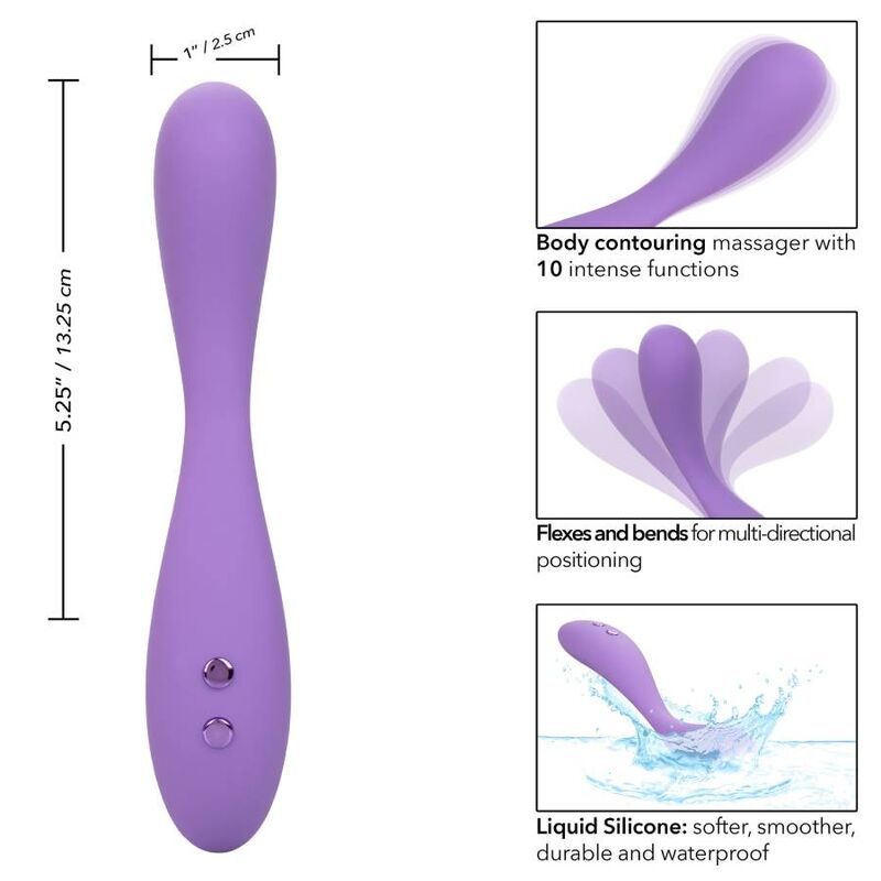 Vibrador Usb Articulável Calex Countour Demi