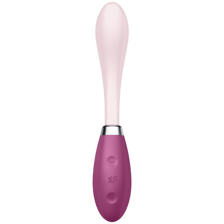 Vibrador Usb Articulável Satisfyer G-Spot Flex 3 Vermelho