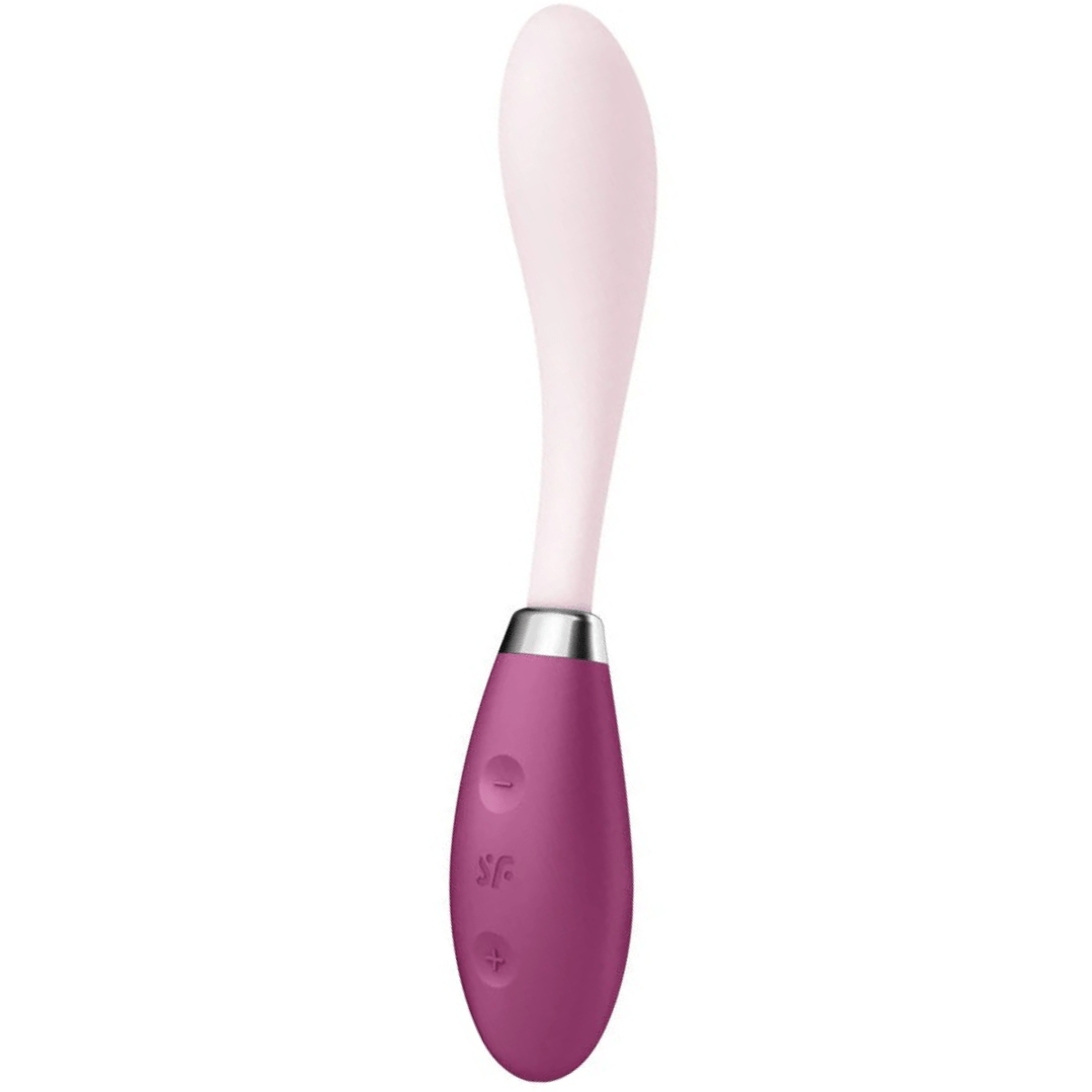 Vibrador Usb Articulável Satisfyer G-Spot Flex 3 Vermelho