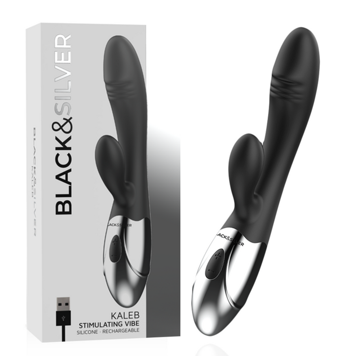 Vibrador Usb Black&Silver Kaleb