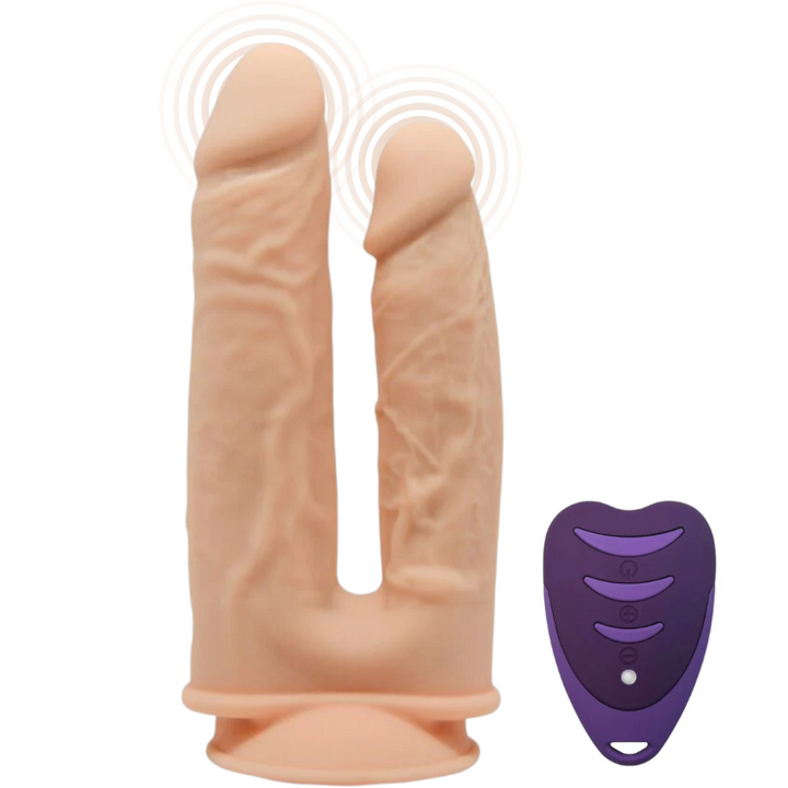 Vibrador Usb Duplo Silicone Memória SilexD Controlo Remoto
