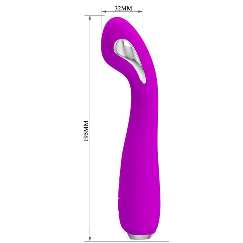 Vibrador Usb Eletroestimulação Prettylove Hector Rosa