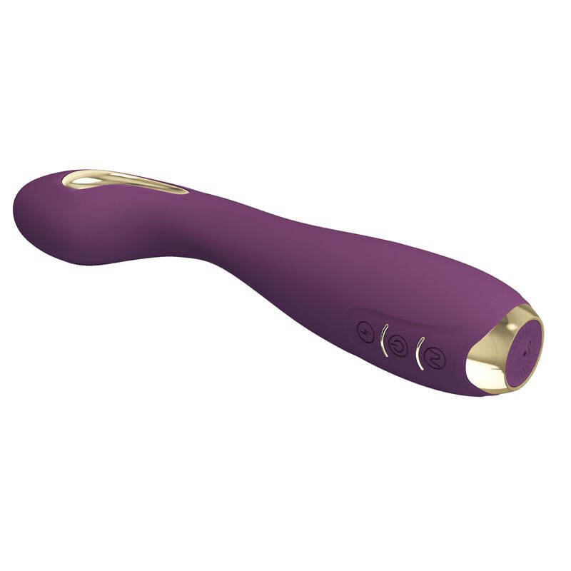 Vibrador Usb Eletroestimulação Prettylove Hector Roxo Controlo Remoto App