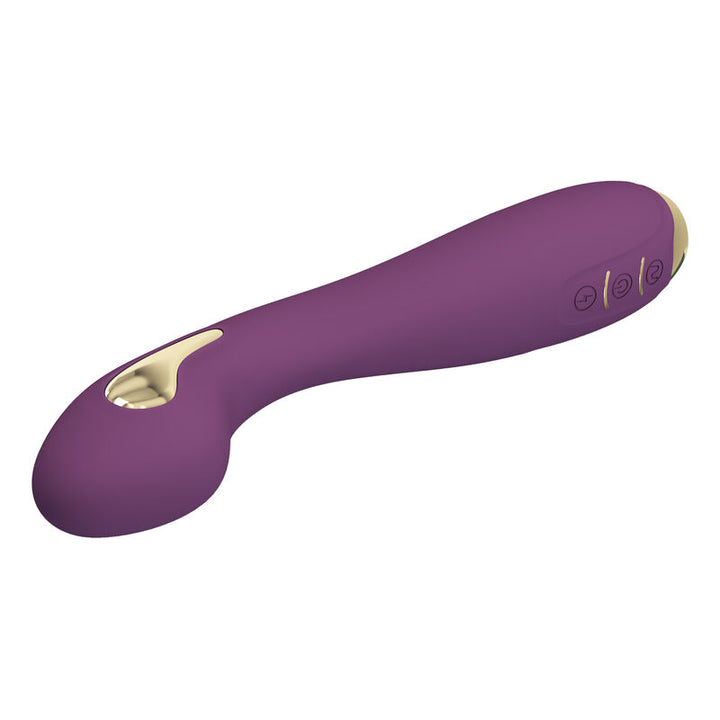 Vibrador Usb Eletroestimulação Prettylove Hector Roxo Controlo Remoto App