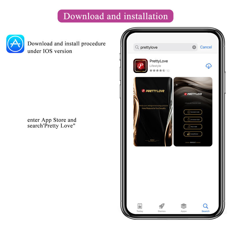 Vibrador Usb Eletroestimulação Prettylove Hector Roxo Controlo Remoto App