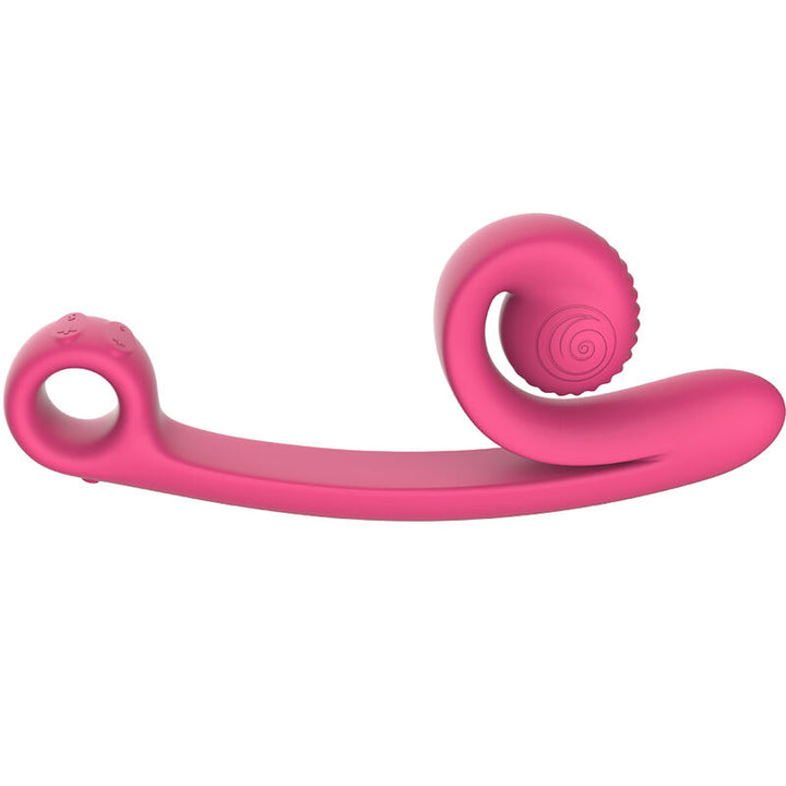 Vibrador Usb Estimulação Sincronizada Snailvibe Curve Rosa