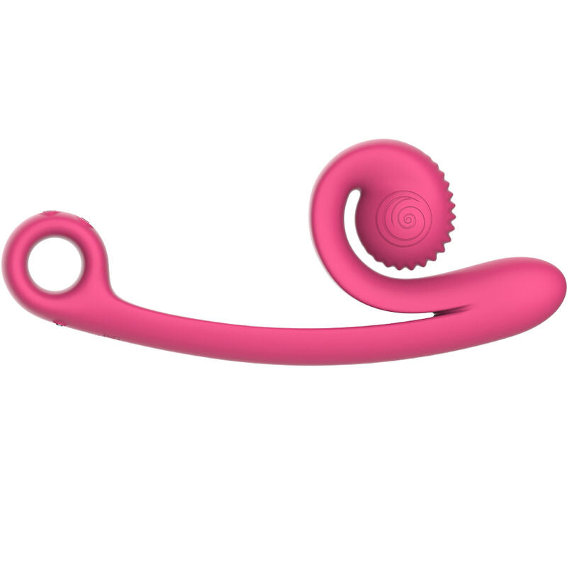 Vibrador Usb Estimulação Sincronizada Snailvibe Curve Rosa