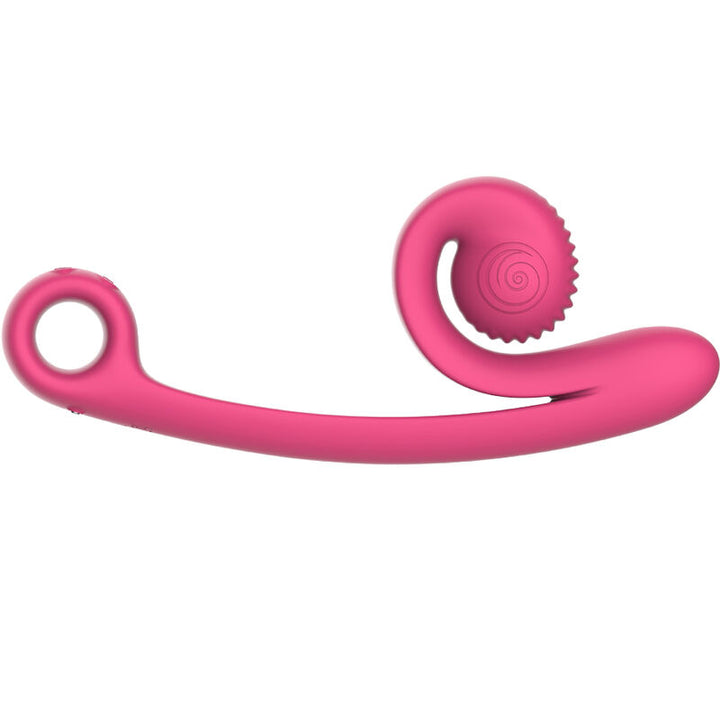 Vibrador Usb Estimulação Sincronizada Snailvibe Curve Rosa