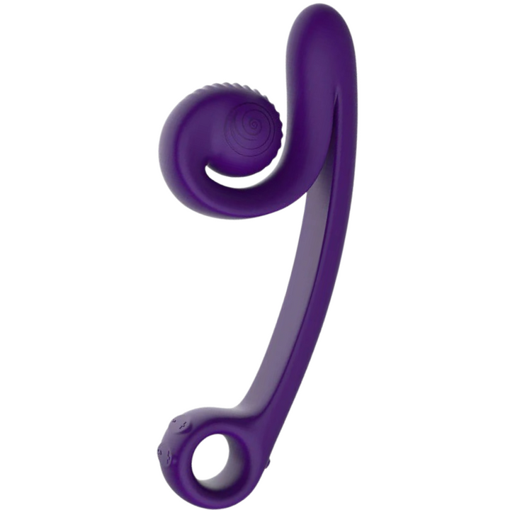 Vibrador Usb Estimulação Sincronizada Snailvibe Curve Roxo