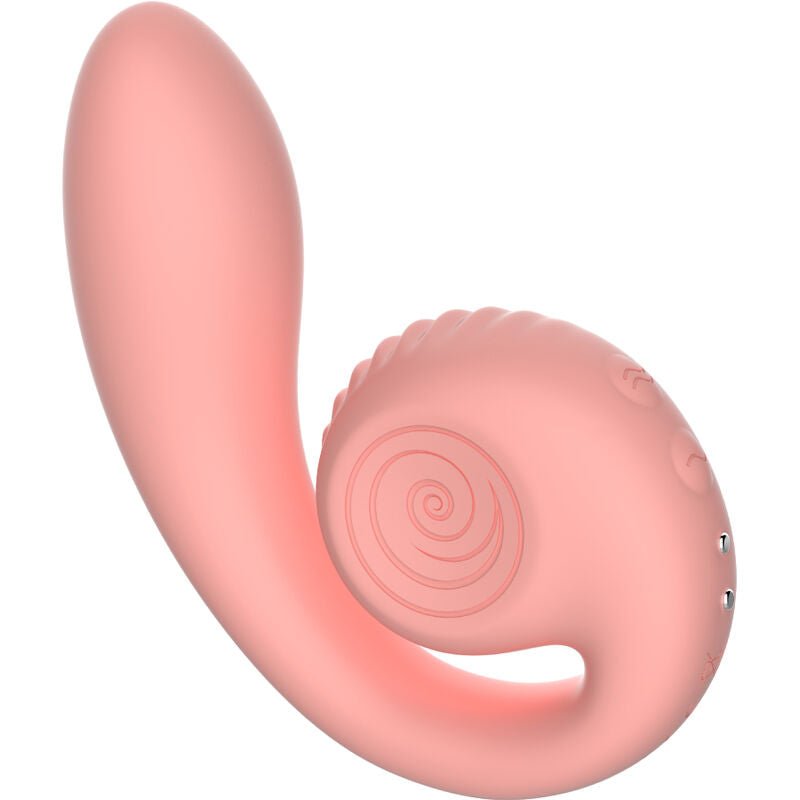 Vibrador Usb Estimulação Sincronizada Snailvibe Gizi Rosa