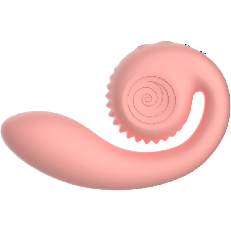 Vibrador Usb Estimulação Sincronizada Snailvibe Gizi Rosa