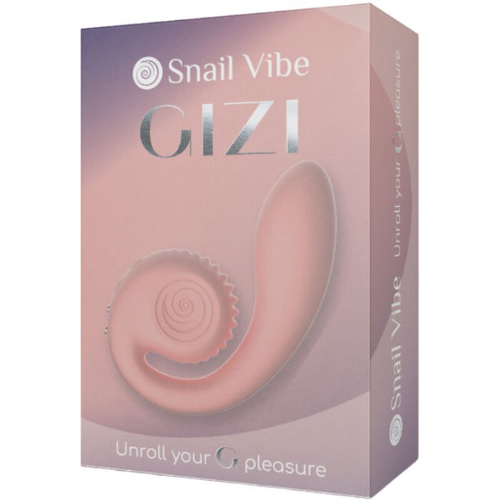 Vibrador Usb Estimulação Sincronizada Snailvibe Gizi Rosa