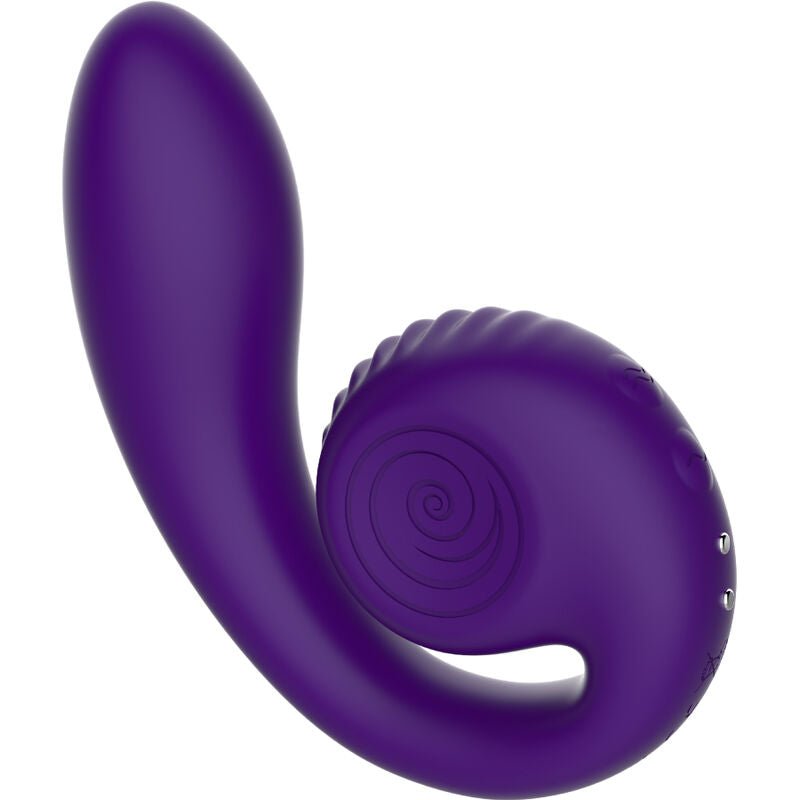 Vibrador Usb Estimulação Sincronizada Snailvibe Gizi Roxo