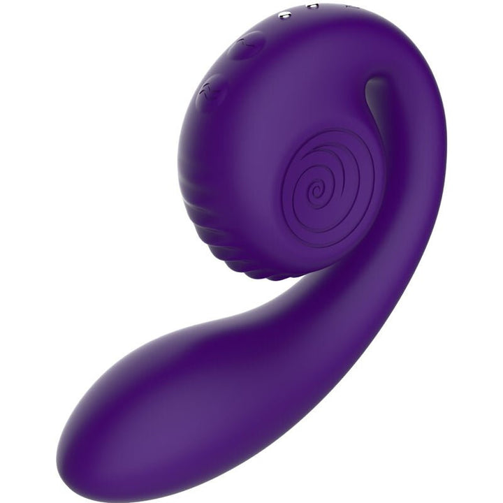 Vibrador Usb Estimulação Sincronizada Snailvibe Gizi Roxo