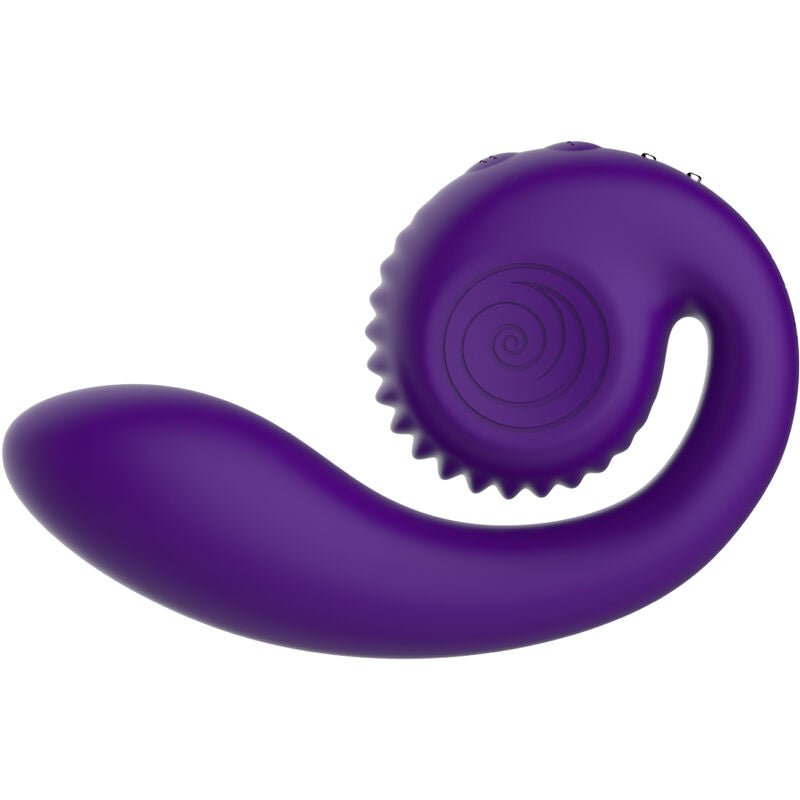 Vibrador Usb Estimulação Sincronizada Snailvibe Gizi Roxo