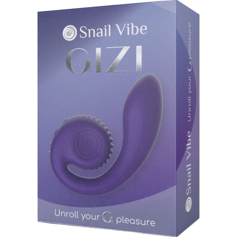 Vibrador Usb Estimulação Sincronizada Snailvibe Gizi Roxo