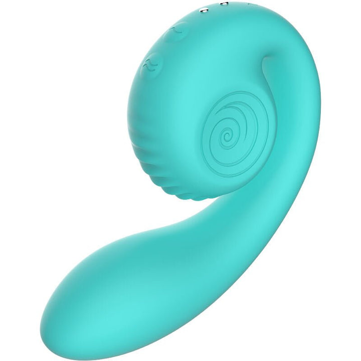 Vibrador Usb Estimulação Sincronizada Snailvibe Gizi Turquesa