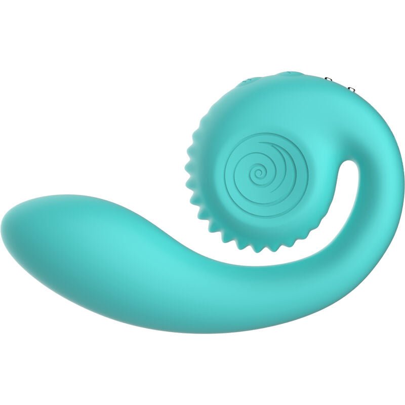 Vibrador Usb Estimulação Sincronizada Snailvibe Gizi Turquesa