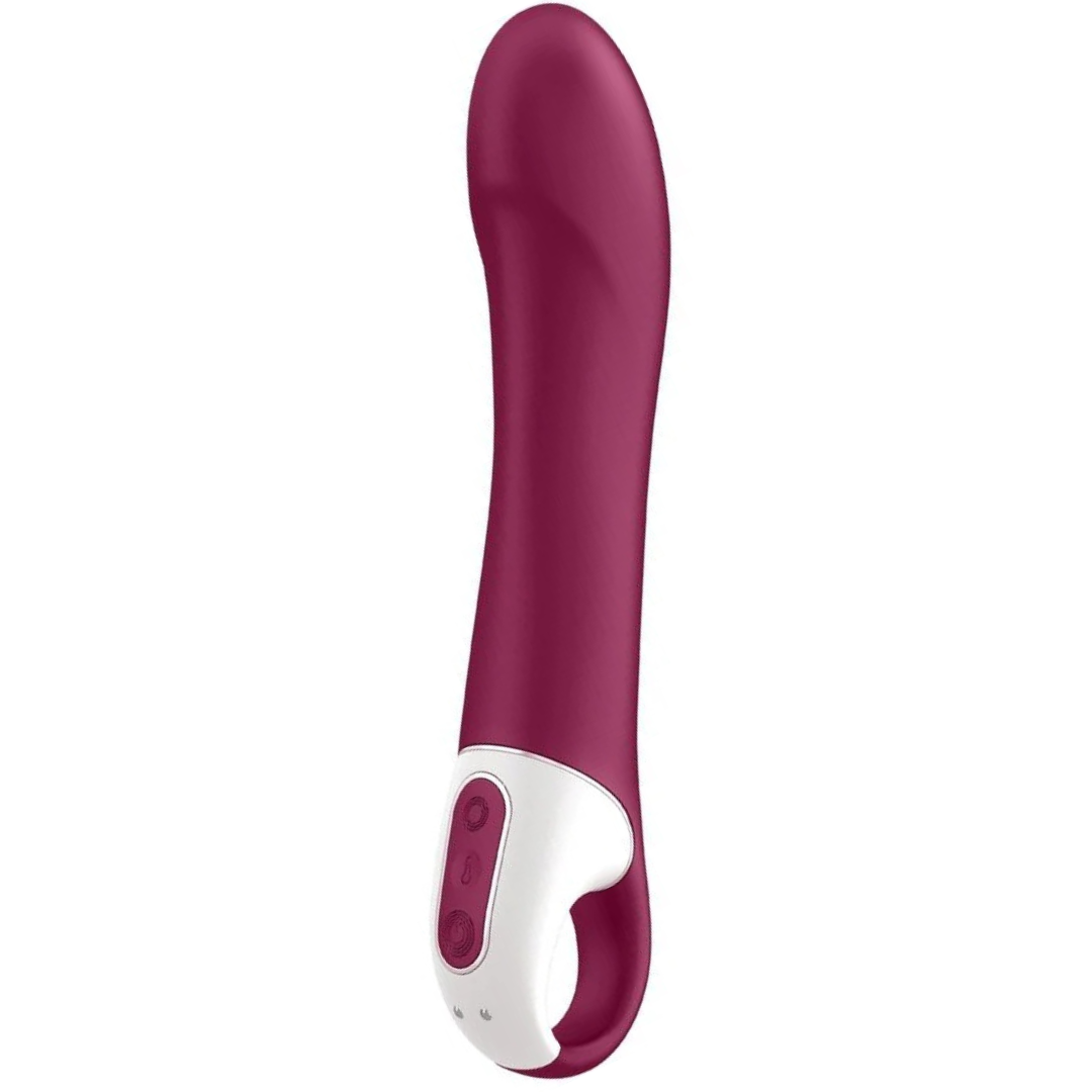 Vibrador Usb Firme Aquecimento Satisfyer Big Heat Controlo Remoto App