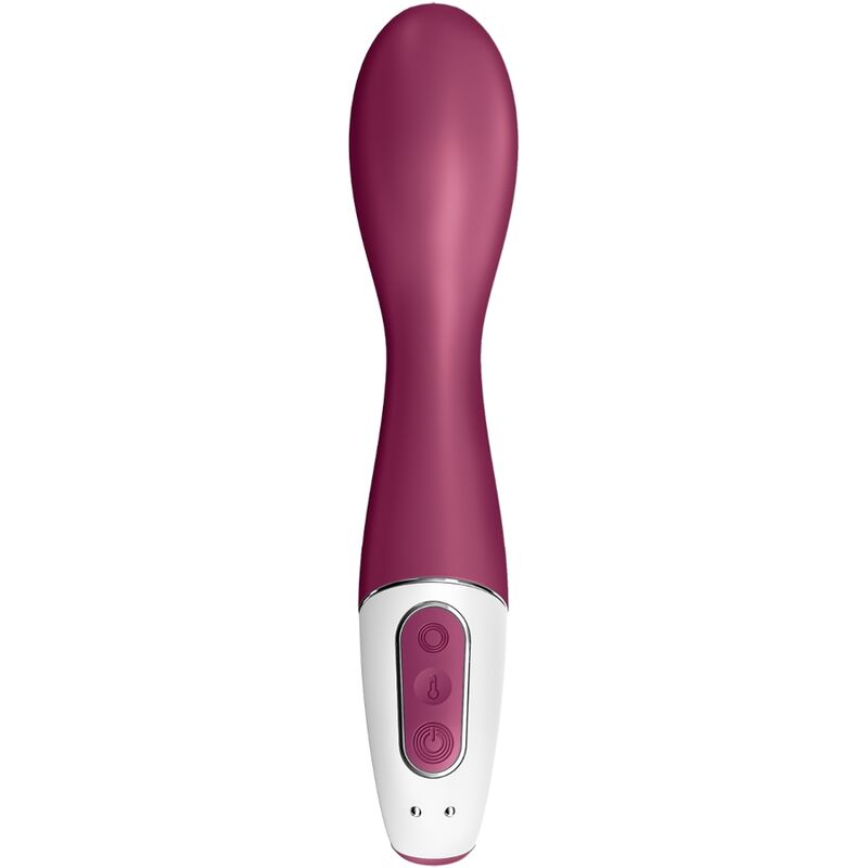 Vibrador Usb Firme Aquecimento Satisfyer Hot Spot Controlo Remoto App