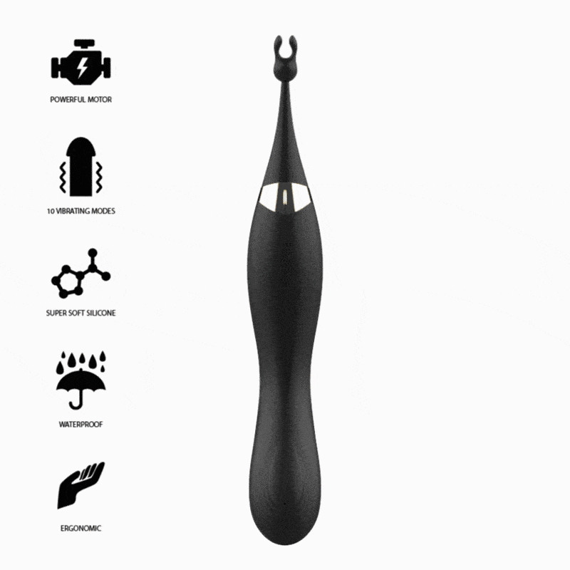 Vibrador Usb Firme Duplo Ibiza Malia