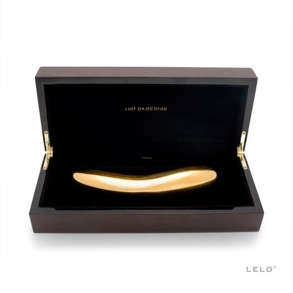 Vibrador Usb Firme Ponto-G Lelo Inez Ouro 24K
