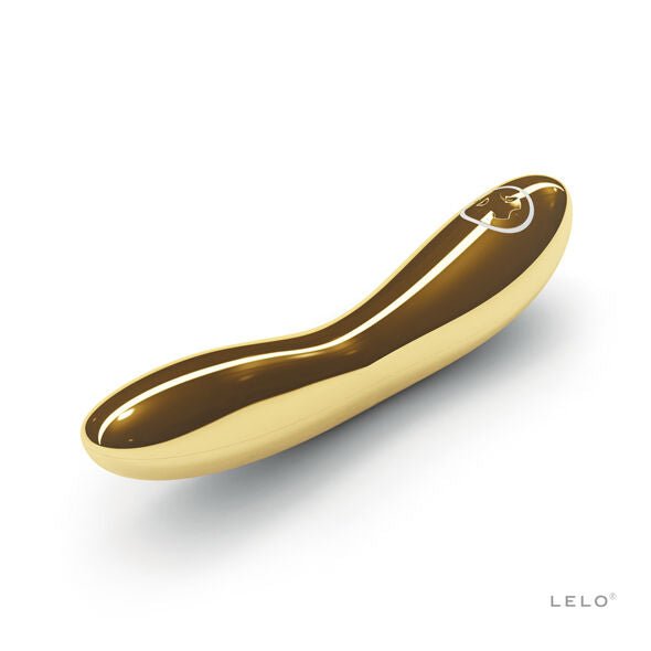 Vibrador Usb Firme Ponto-G Lelo Inez Ouro 24K
