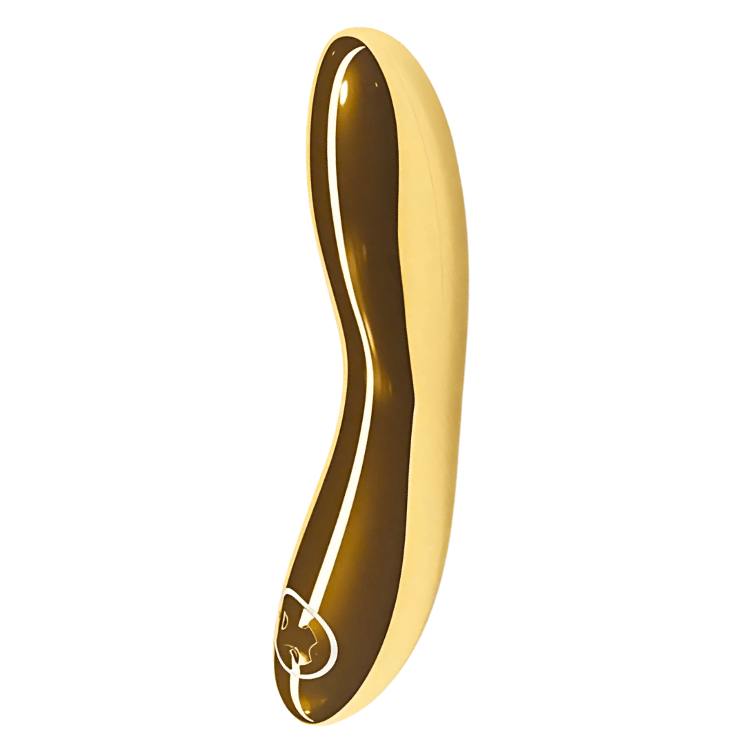 Vibrador Usb Firme Ponto-G Lelo Inez Ouro 24K