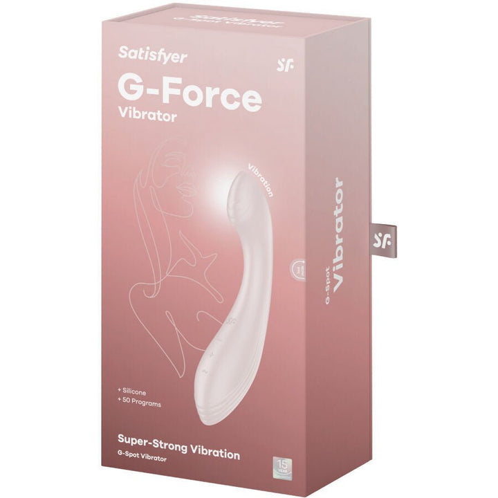 Vibrador Usb Firme Satisfyer G-Force Bege