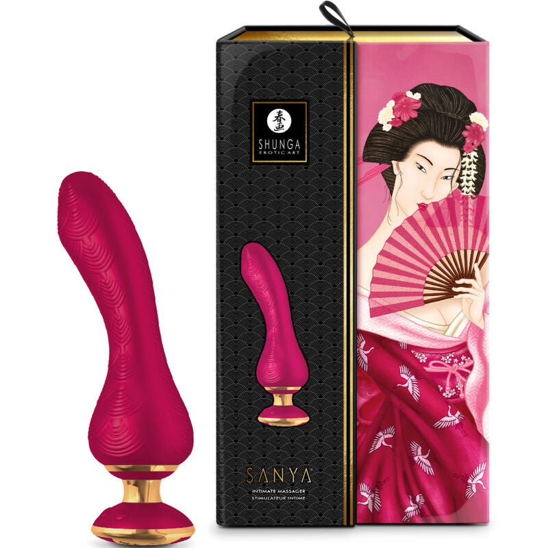 Vibrador Usb Firme Shunga Sanya Fuchsia